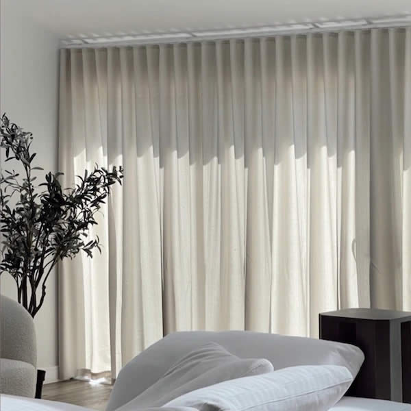 made to measure S-fold Drapes
